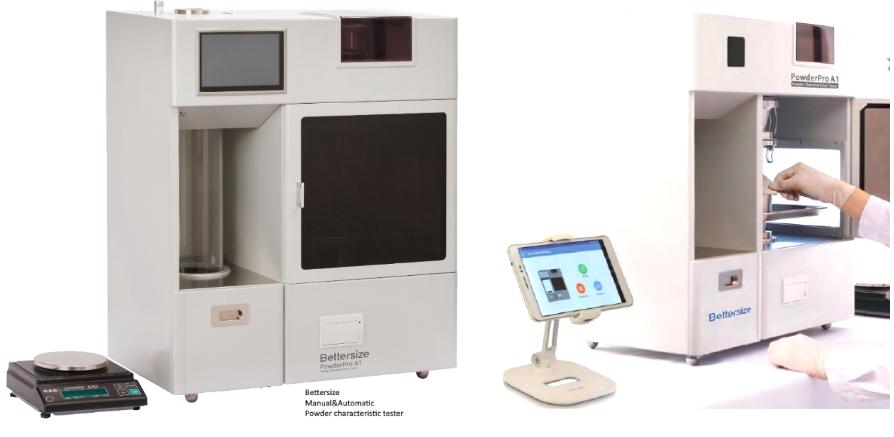 Bettersize powder testers 2022a